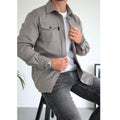 Men's Cotton Blend Overshirt