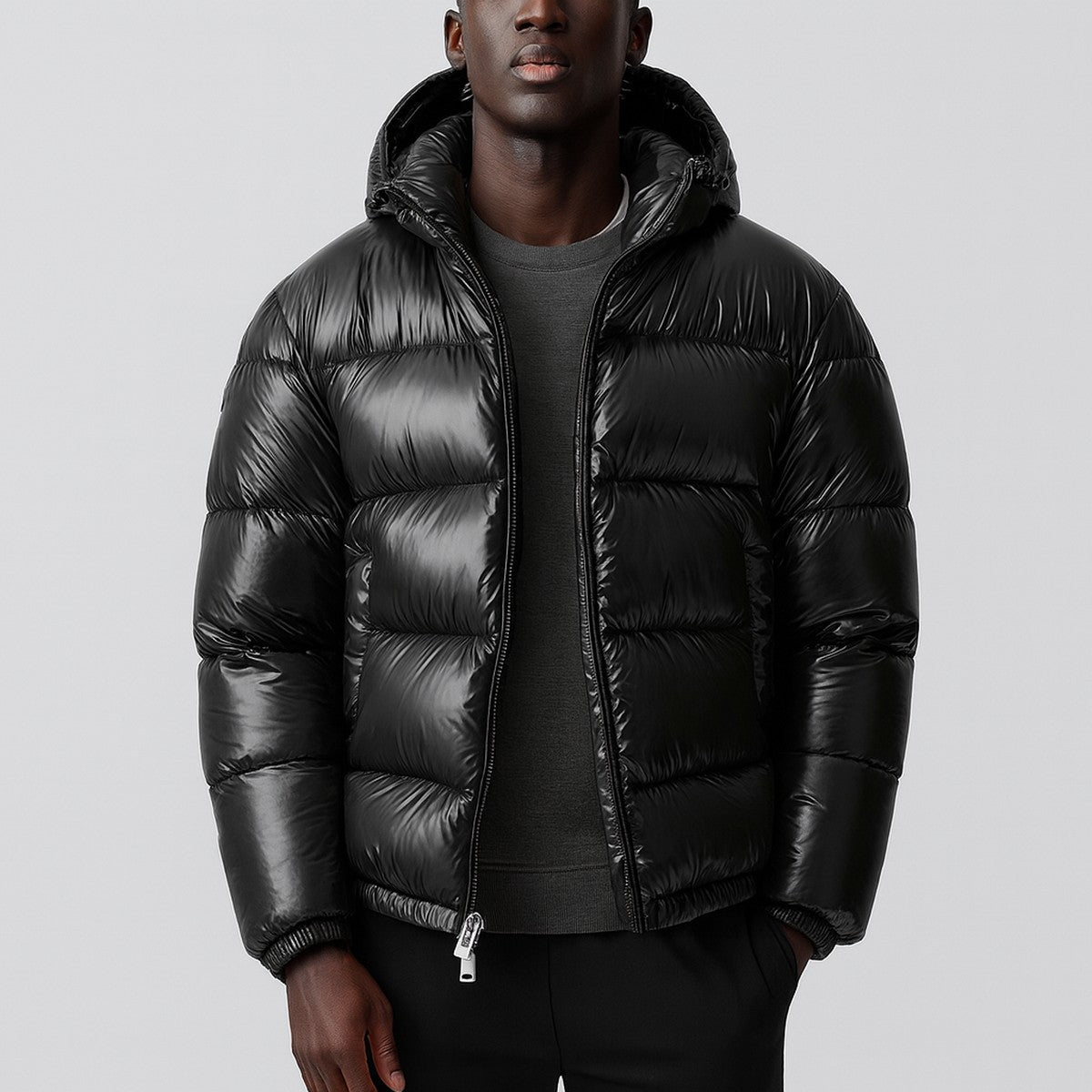Men's Insulated Hooded Puffer Jacket
