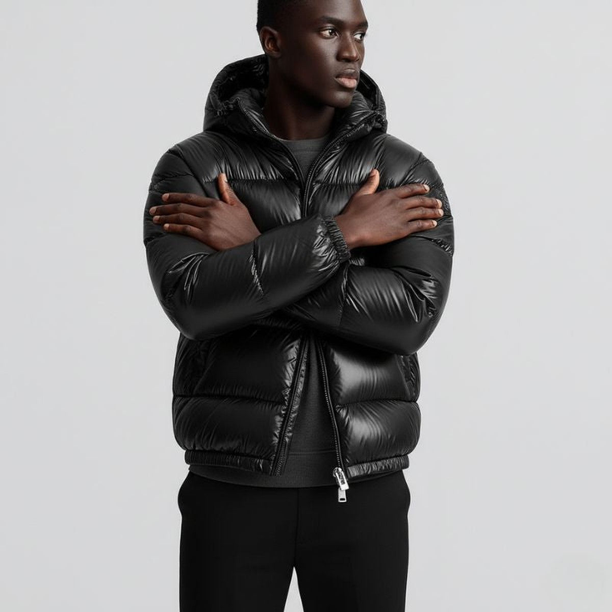 Men's Insulated Hooded Puffer Jacket