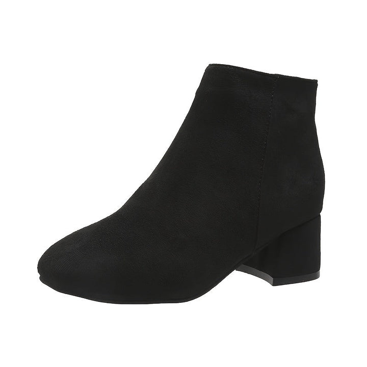 Women's Block Heel Chelsea Ankle Boots