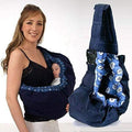 Baby Carrier Sling Wrap with Padded Shoulder Strap and Safety Harness - Image 2