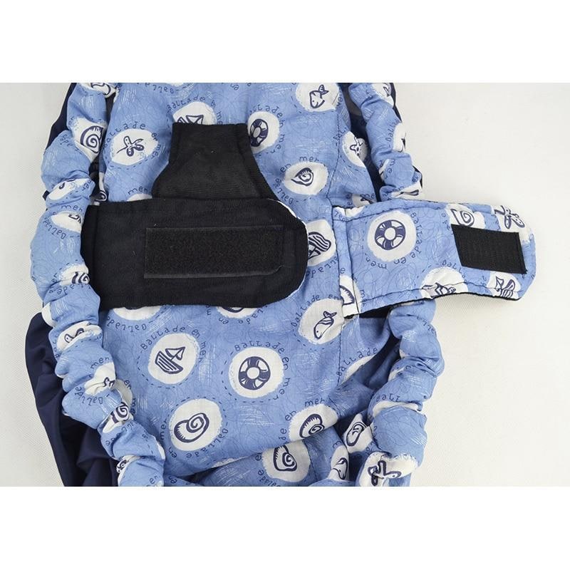 Baby Carrier Sling Wrap with Padded Shoulder Strap and Safety Harness - Image 6