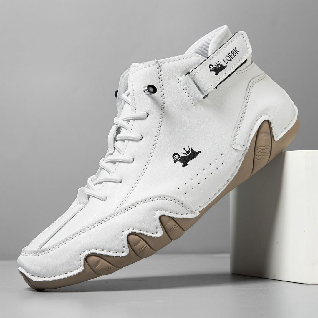 Men's and Women's Leather Barefoot Walking Shoes