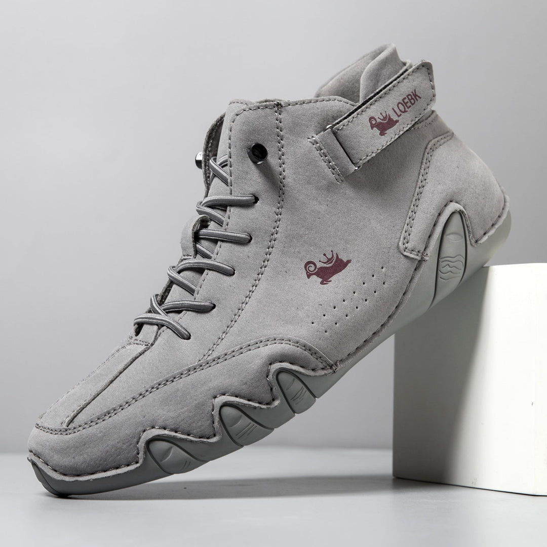 Men's and Women's Leather Barefoot Walking Shoes