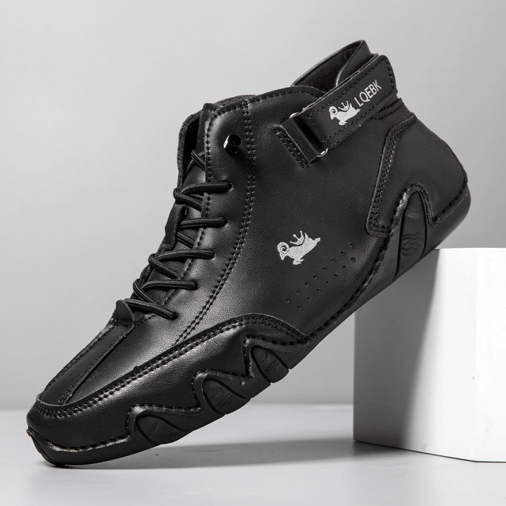 Men's and Women's Leather Barefoot Walking Shoes