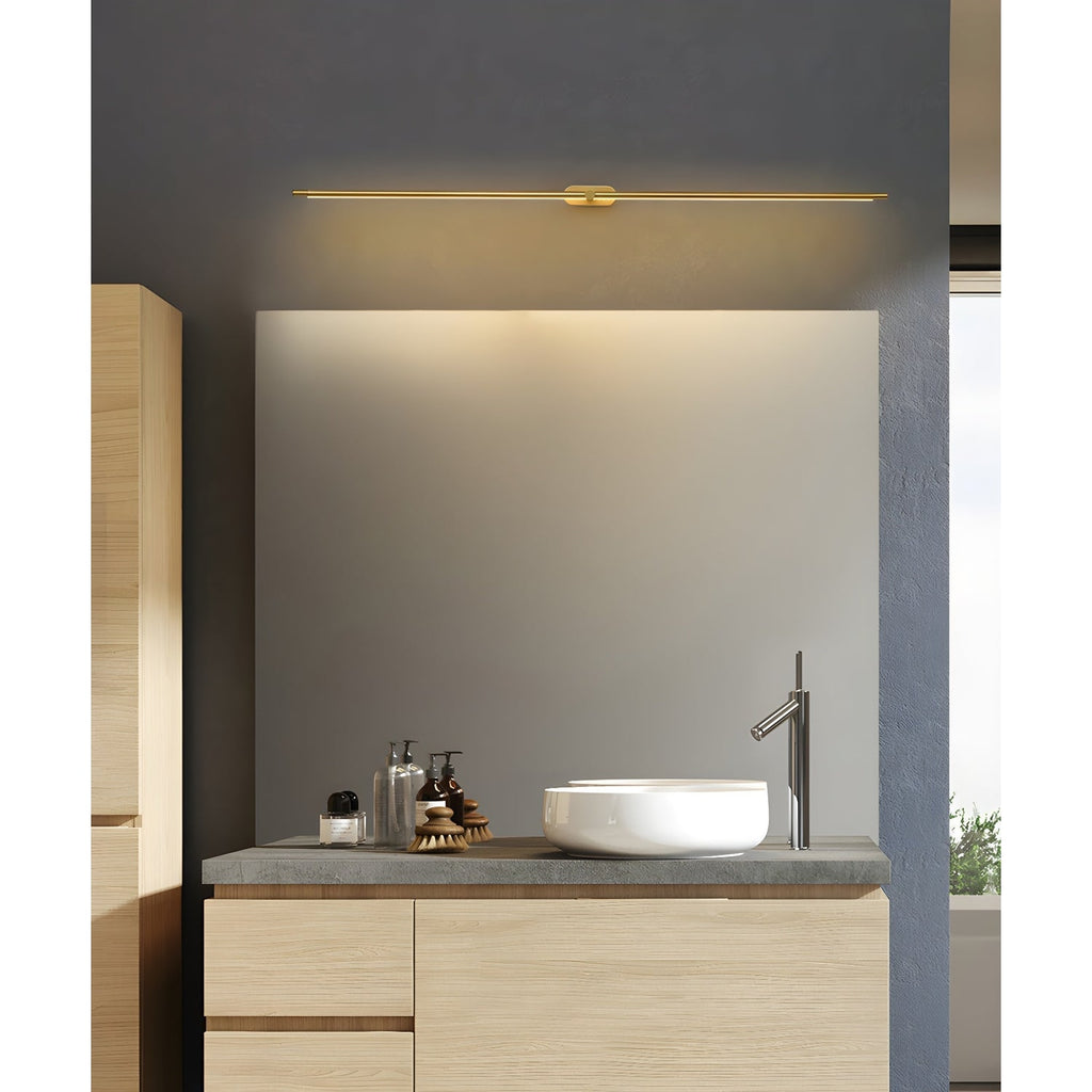Bathroom Vanity Light Fixtures with Linear LED Mirror Lighting and Modern Slim Design - Image 11