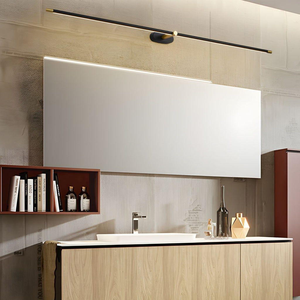 Bathroom Vanity Light Fixtures with Linear LED Mirror Lighting and Modern Slim Design - Image 17