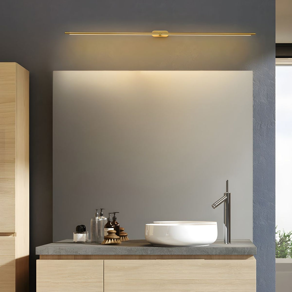 Bathroom Vanity Light Fixtures with Linear LED Mirror Lighting and Modern Slim Design - Image 18