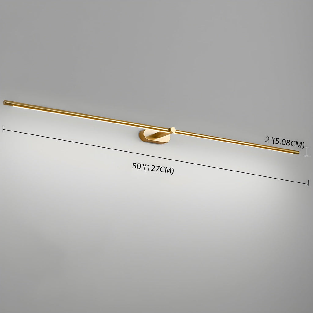 Bathroom Vanity Light Fixtures with Linear LED Mirror Lighting and Modern Slim Design - Image 21