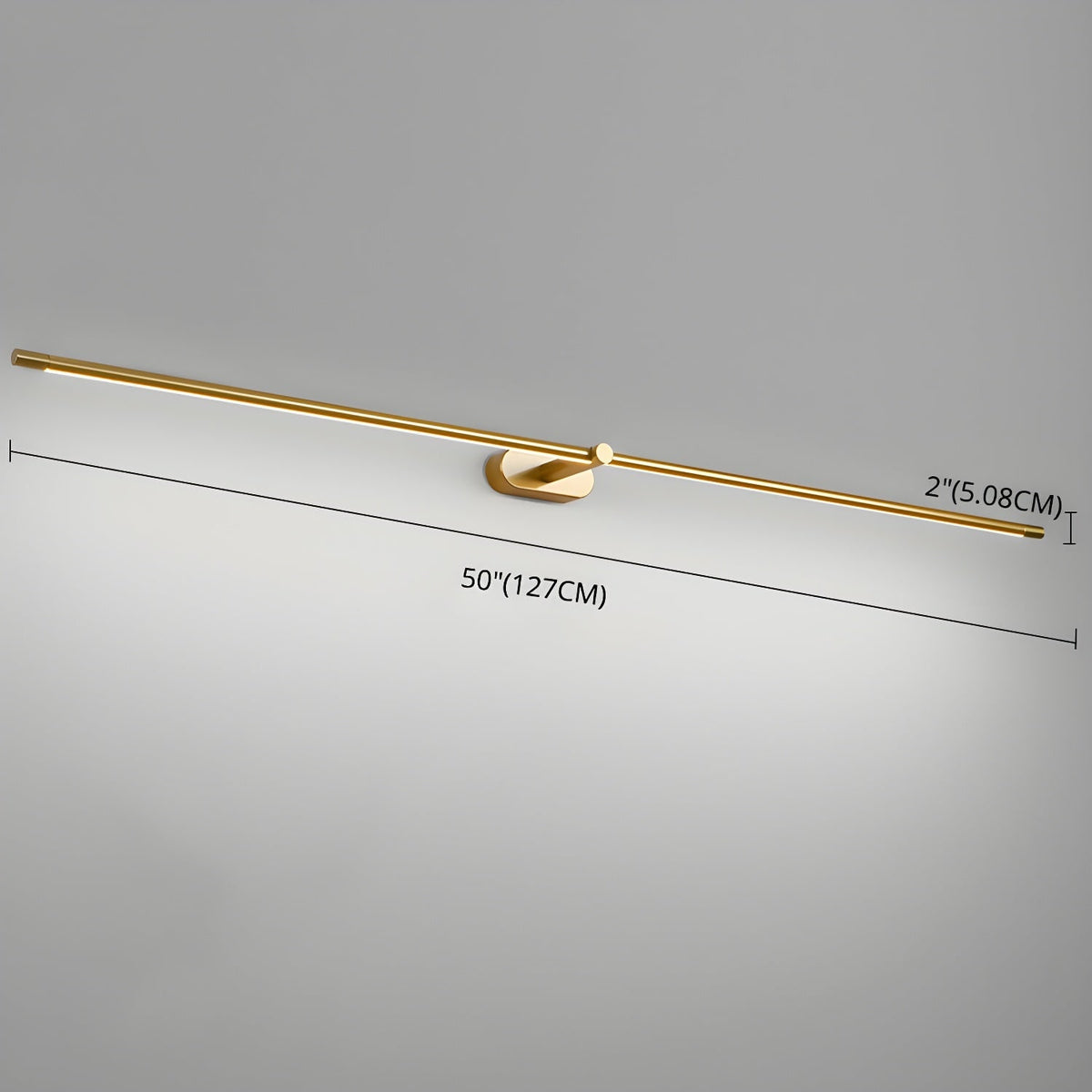 Bathroom Vanity Light Fixtures with Linear LED Mirror Lighting and Modern Slim Design - Image 21
