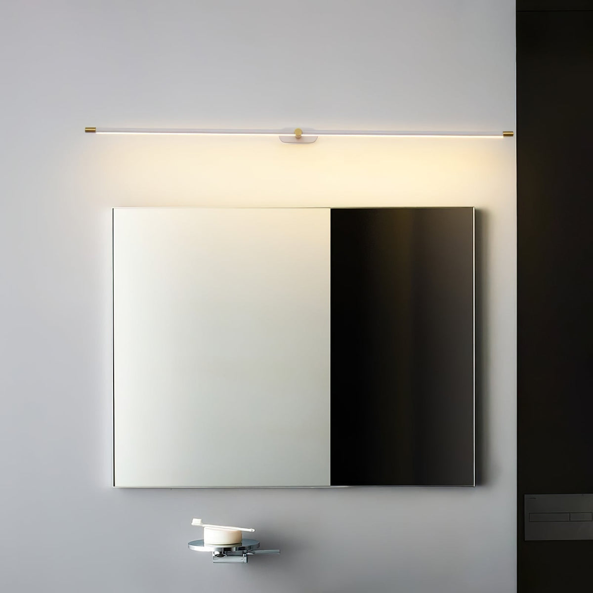 Bathroom Vanity Light Fixtures with Linear LED Mirror Lighting and Modern Slim Design - Image 22