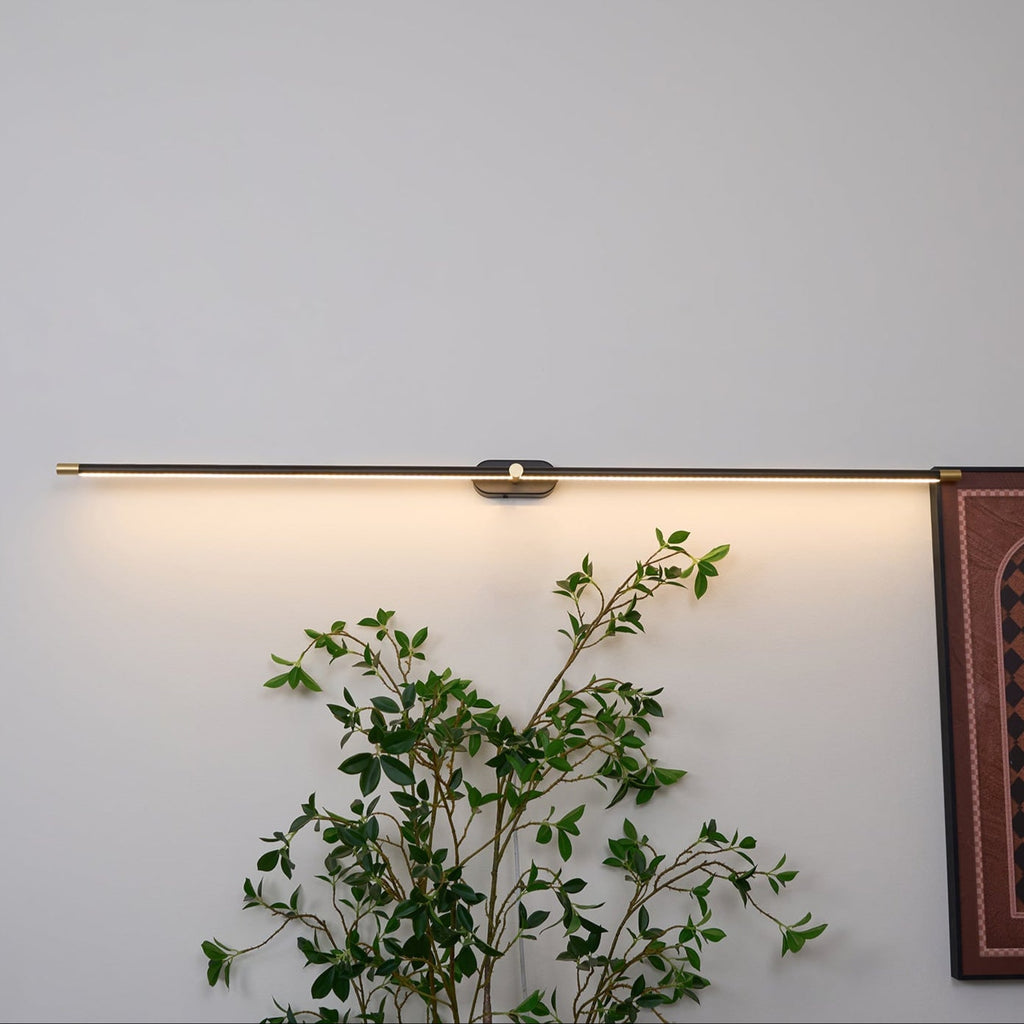 Bathroom Vanity Light Fixtures with Linear LED Mirror Lighting and Modern Slim Design - Image 47