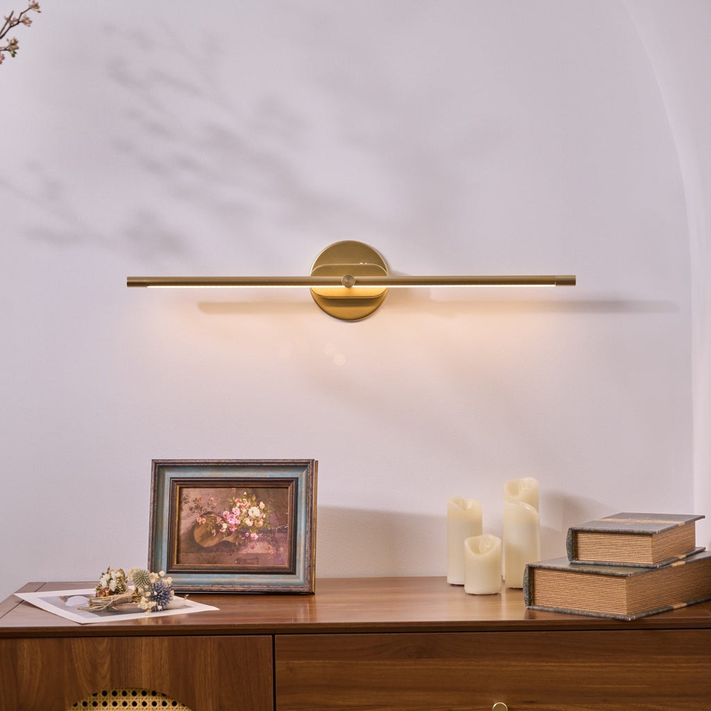 Bathroom Vanity Light Fixtures with Linear LED Mirror Lighting and Modern Slim Design - Image 5