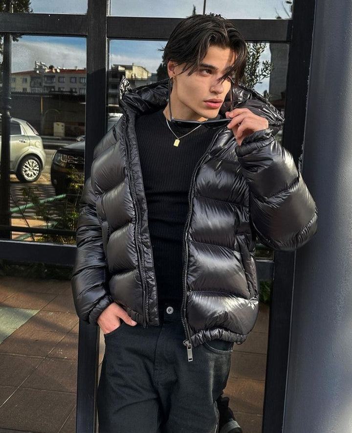 Men's Hooded Puffer Jacket