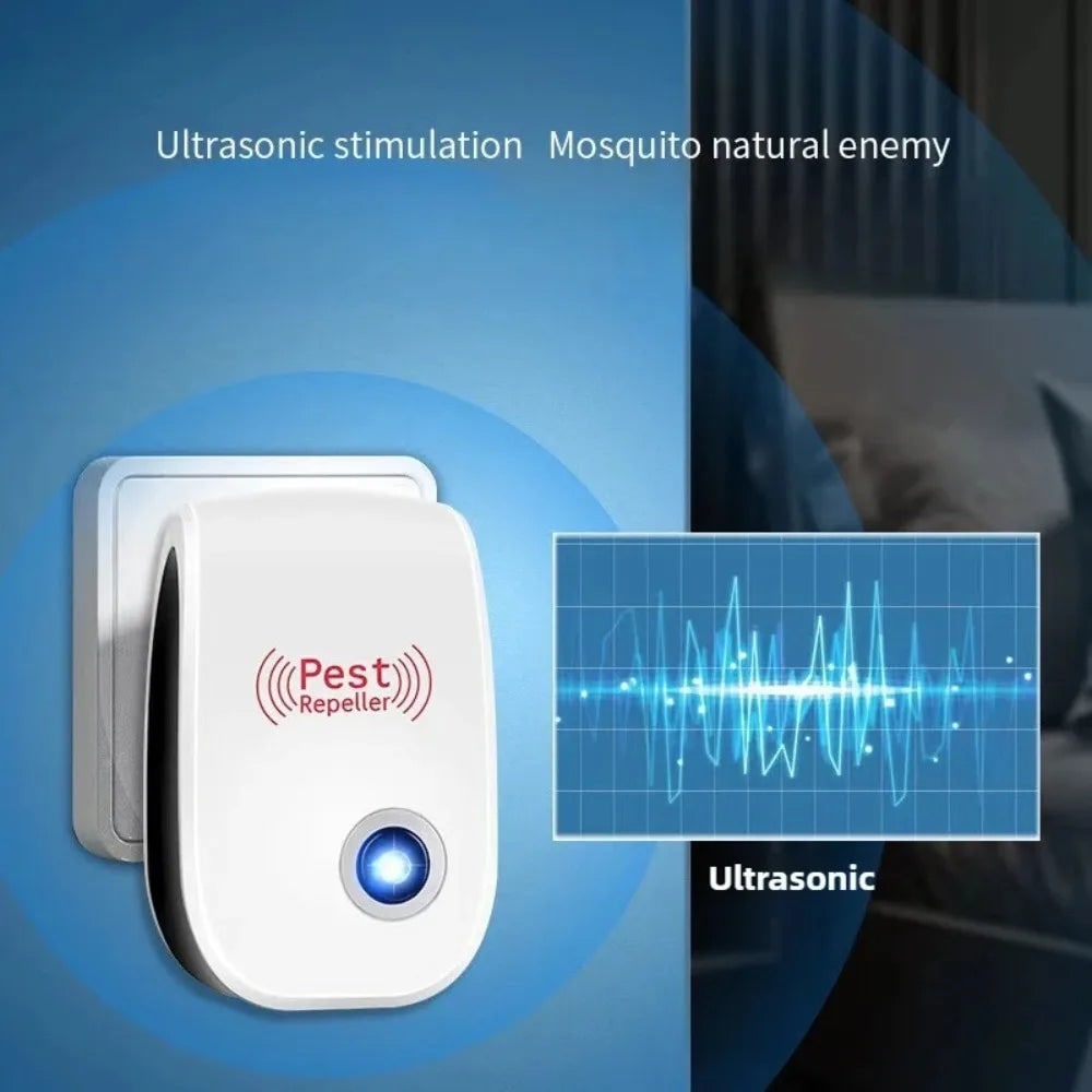 Bed Bug Pest Control Ultrasonic Repeller Plug-In Device for Indoor Use - Image 5