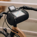 Bike Handlebar Bag with Touchscreen Phone Pocket and Removable Padded Liner - Image 14