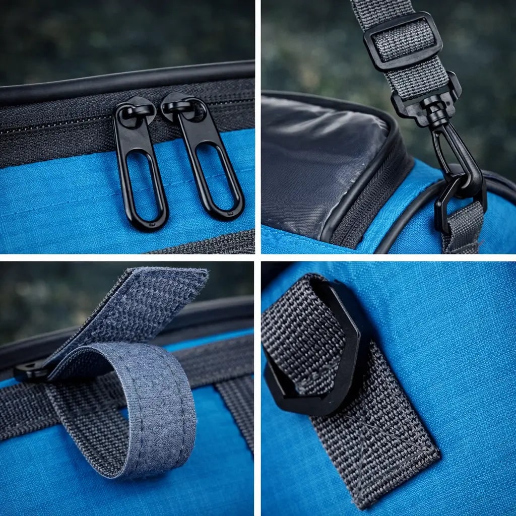 Bike Handlebar Bag with Touchscreen Phone Pocket and Removable Padded Liner - Image 7