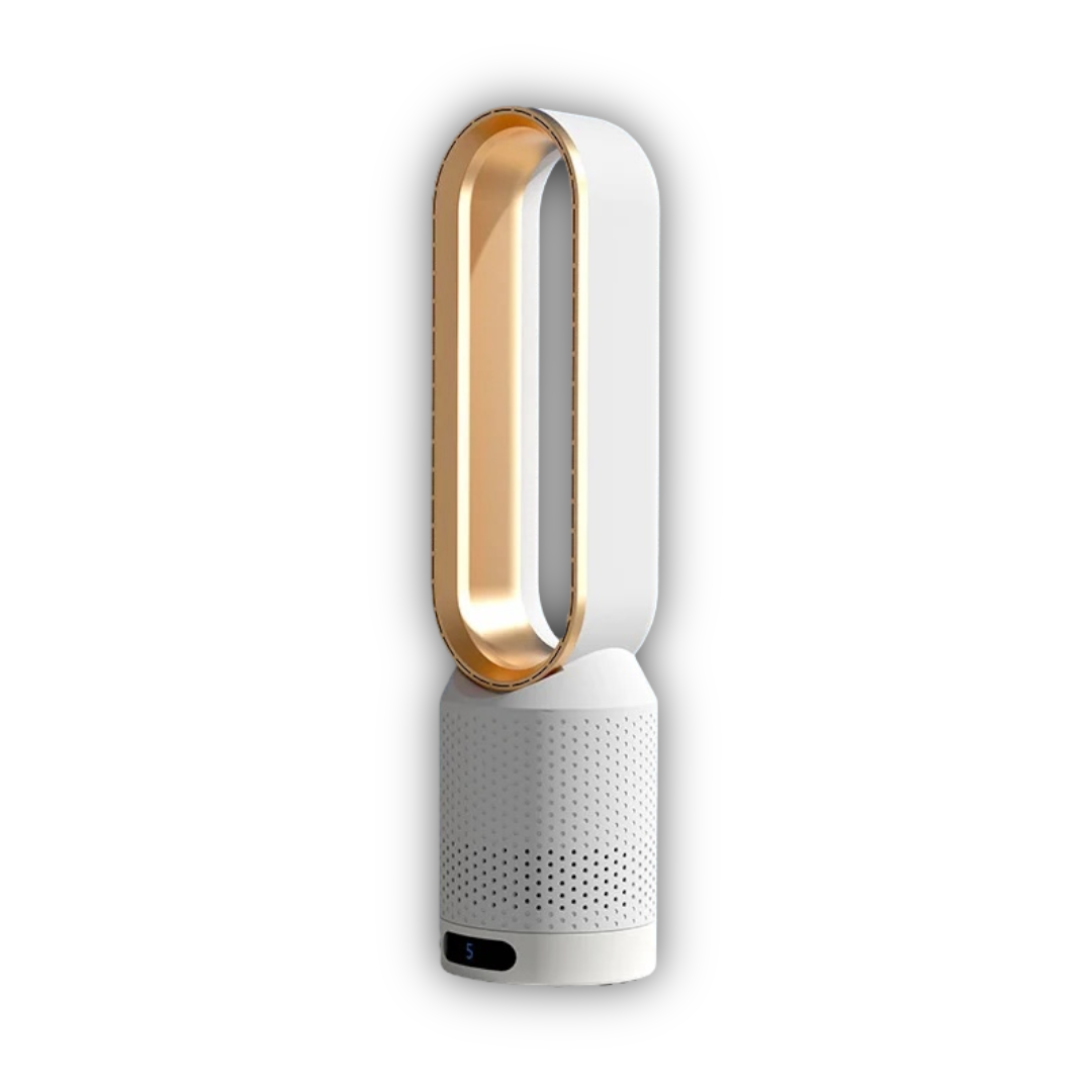 Bladeless Tower Fan with Air Purifier UV Ionization and Oscillating Design - Image 15