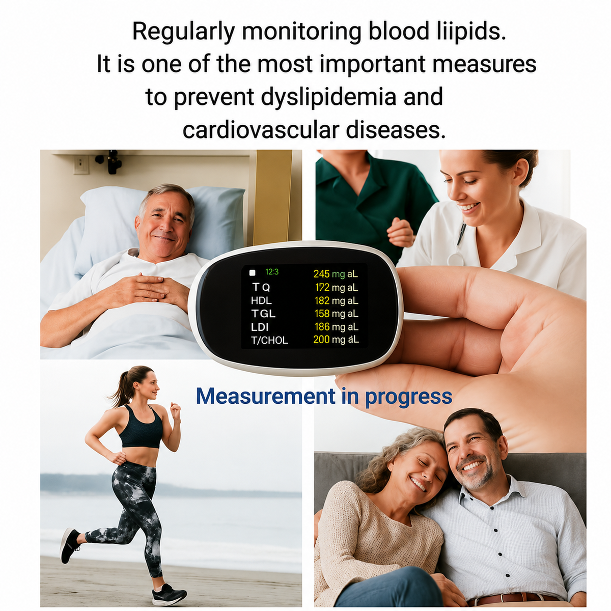 Blood Sugar Monitor with Digital Display and Portable Glucose Meter Test Kit - Image 9