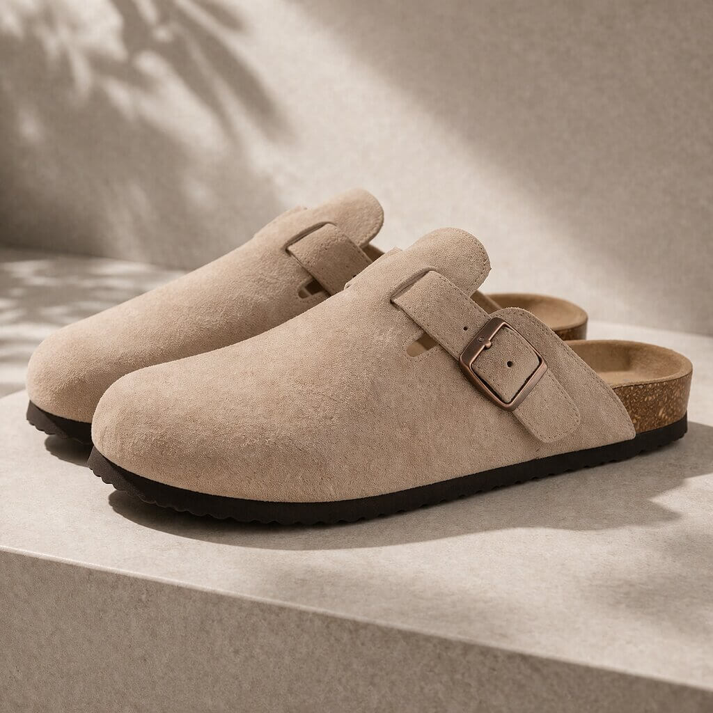 Women's Buckle Clogs