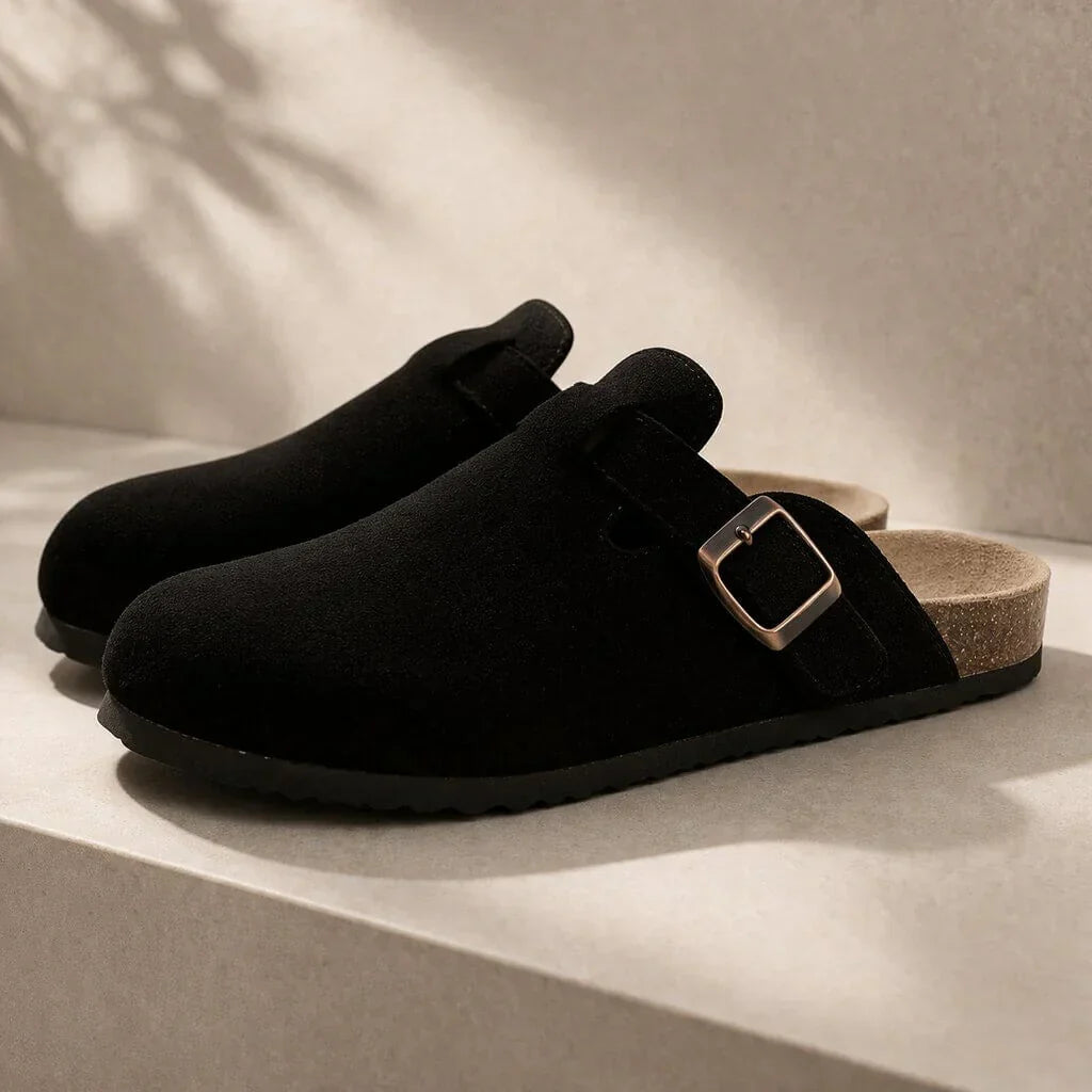 Women's Buckle Clogs