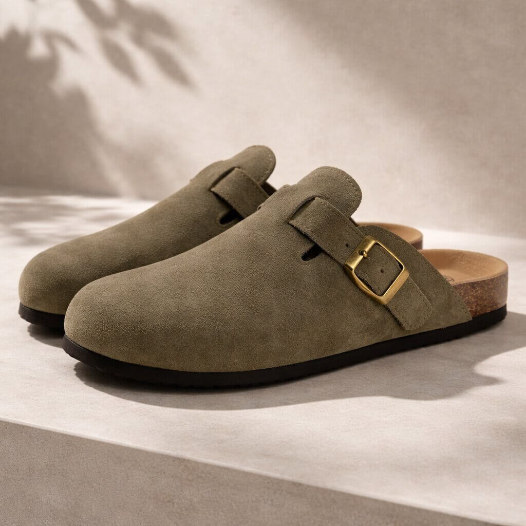 Women's Buckle Clogs