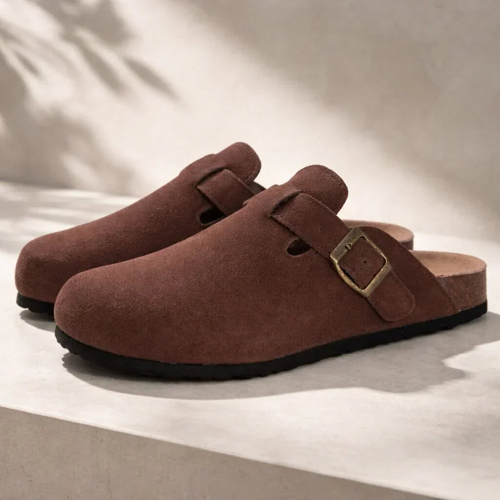 Women's Buckle Clogs