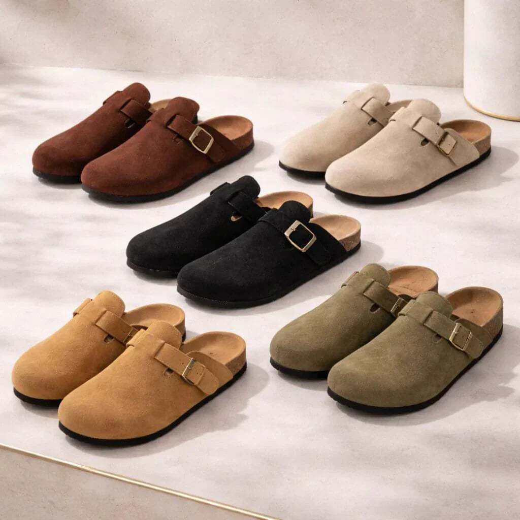Women's Buckle Clogs