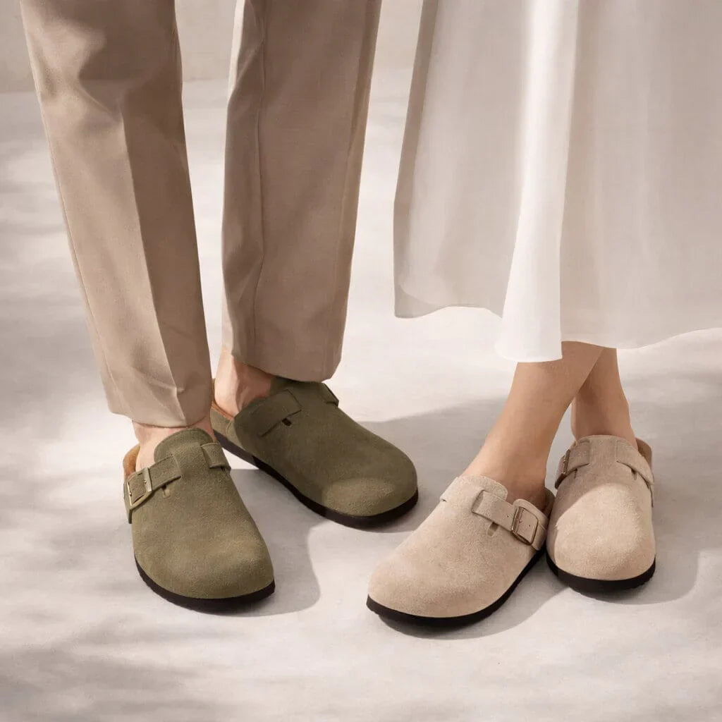 Women's Buckle Clogs