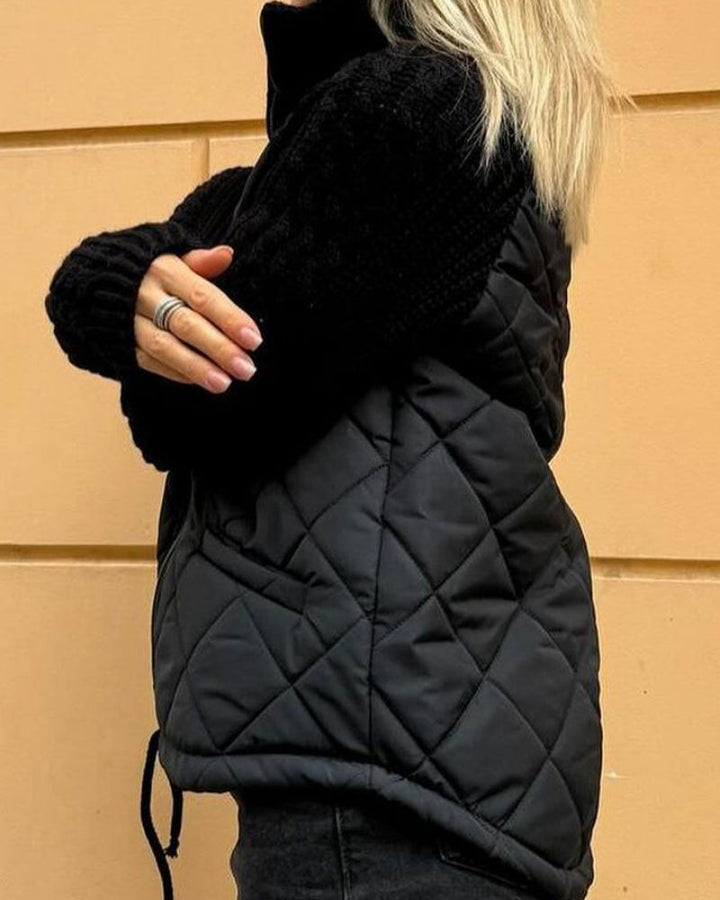 Women's Knitted Fleece Jacket