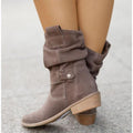 Bottines pour femme avec fermeture éclair