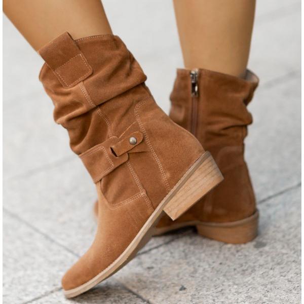 Women's Ankle Boots with Zip