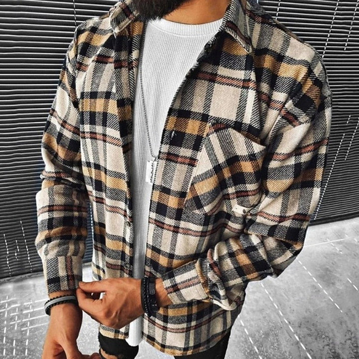 Men's Checked Overshirt