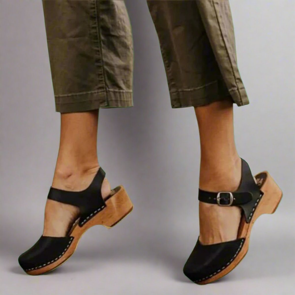 Zuecos de mujer con plataforma
