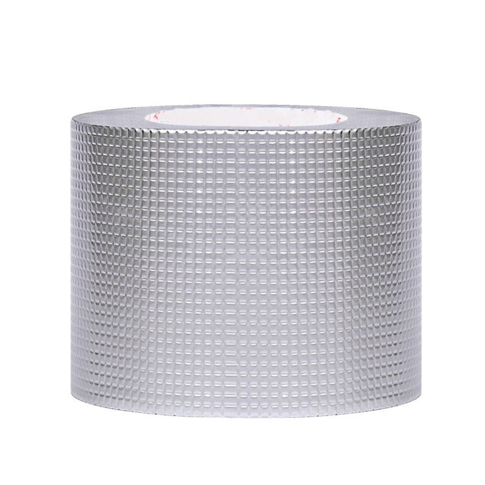 Butyl Tape Waterproof Aluminum Foil with Thick Adhesive for Roof Leak Sealing and Pipe Repair - Image 1