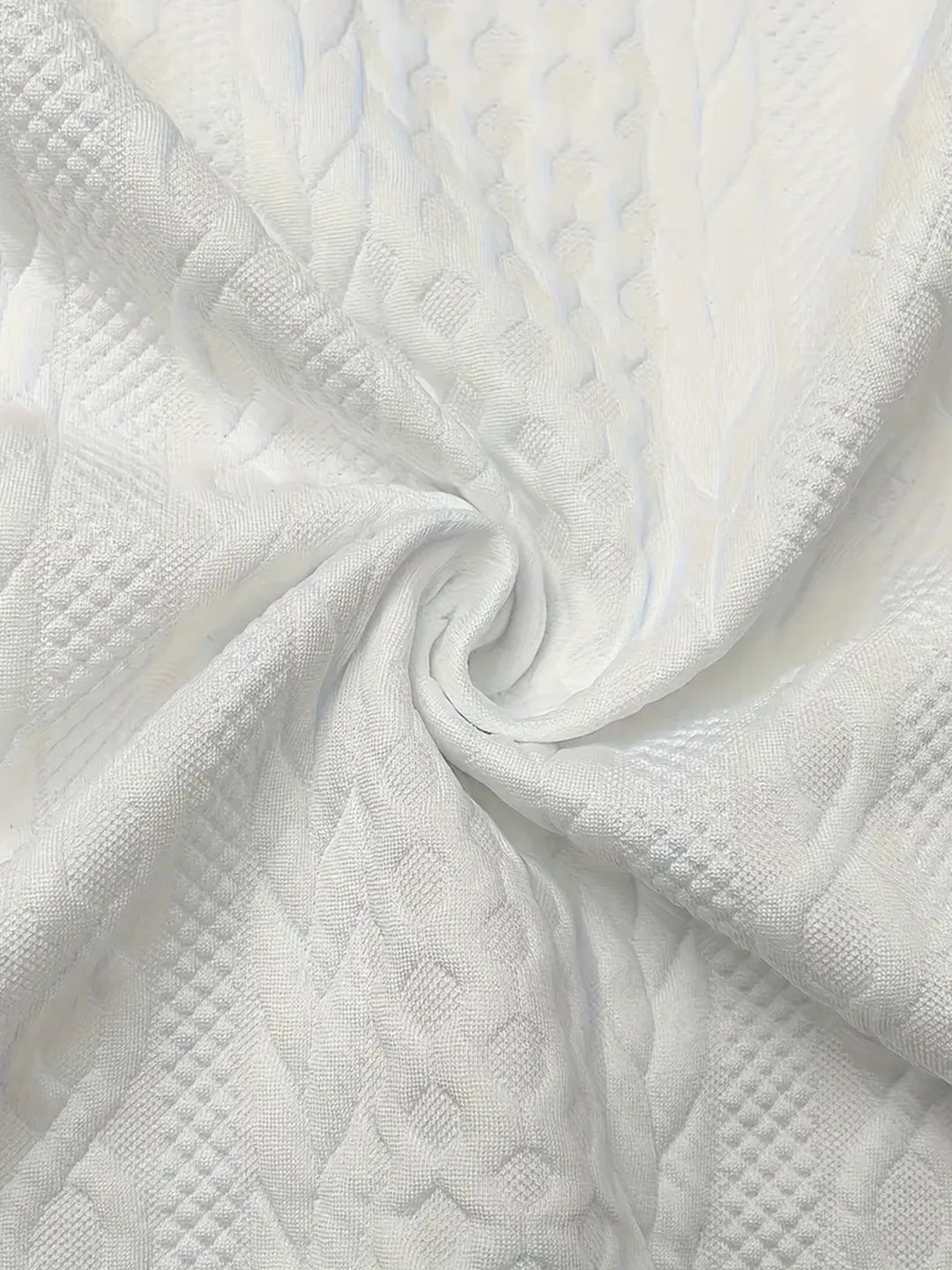 Women's Jacquard Hooded Zip Jacket