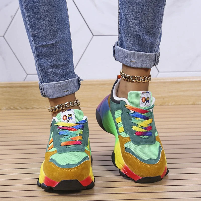 Women's Orthopedic Sneakers Colorful
