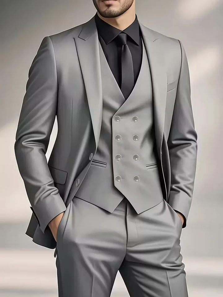 Men's Three Piece Wedding Suit