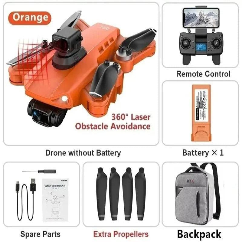 Camera Drone with GPS 3-Axis Gimbal and Foldable Design for Aerial Photography - Image 13