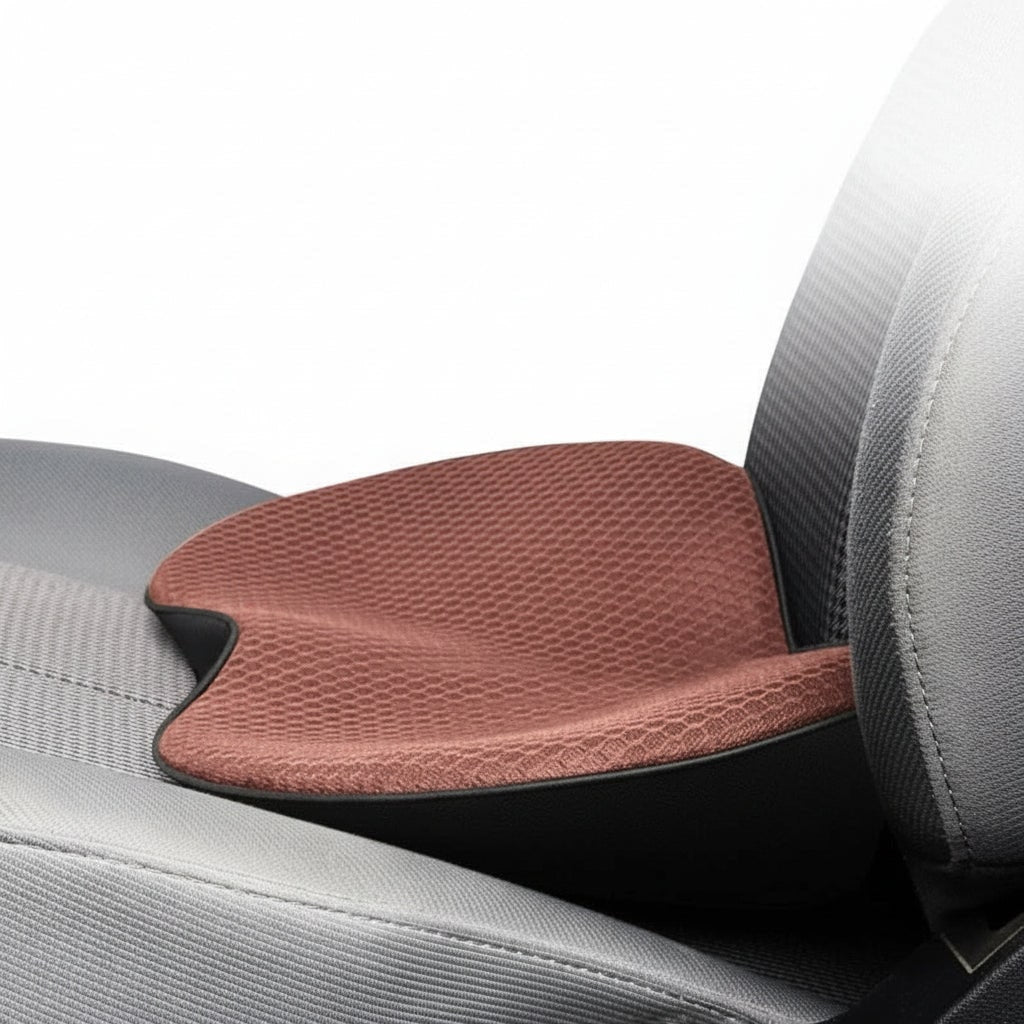 Car Seat Cushion with Memory Foam and Ergonomic Lumbar Support - Image 3
