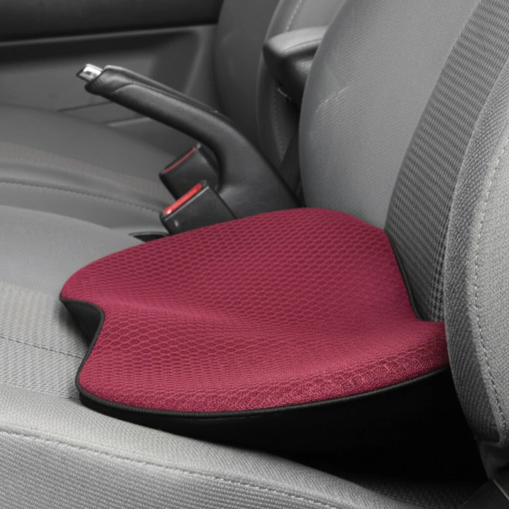 Car Seat Cushion with Memory Foam and Ergonomic Lumbar Support - Image 4