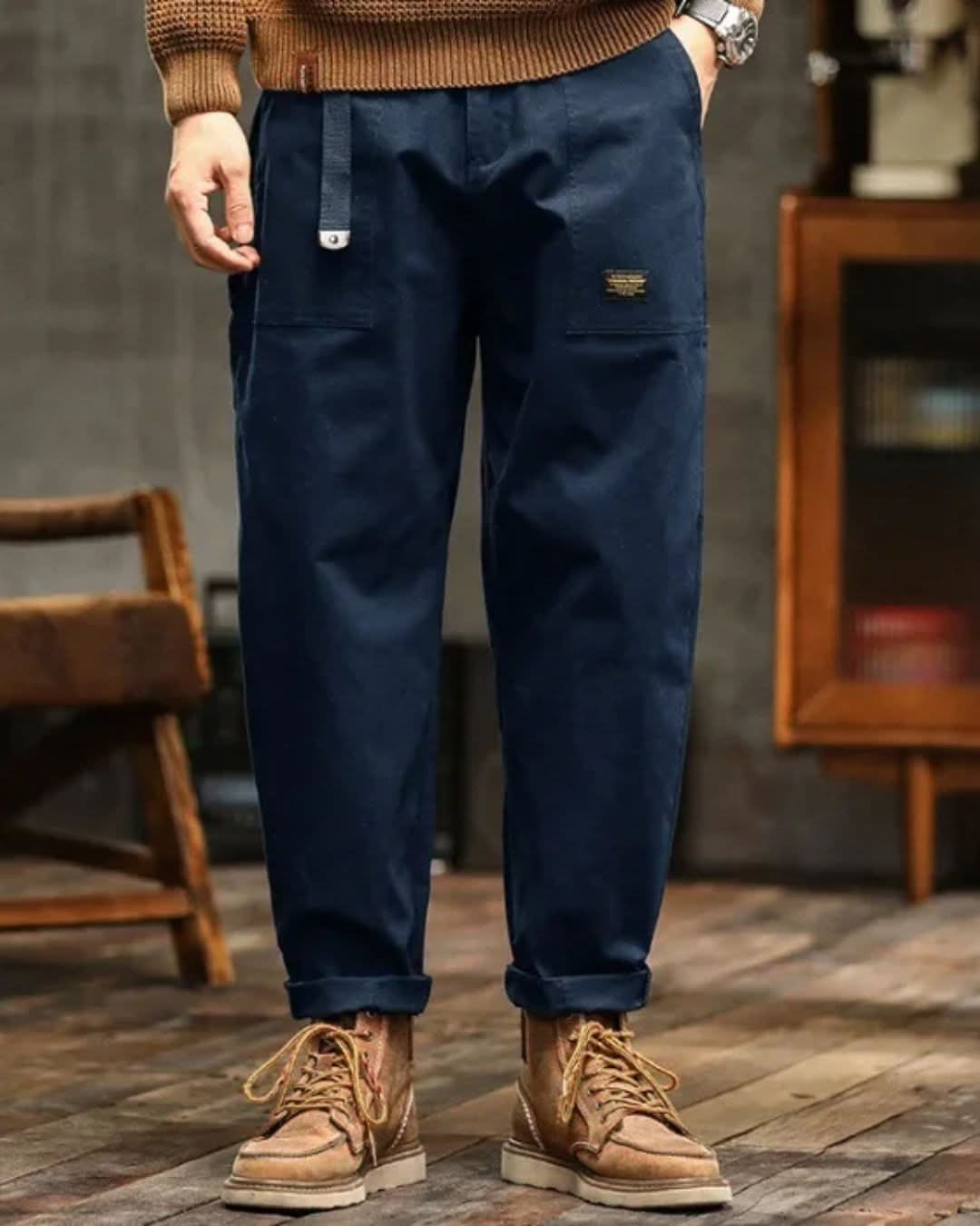 Men's Vintage Cargo Trousers