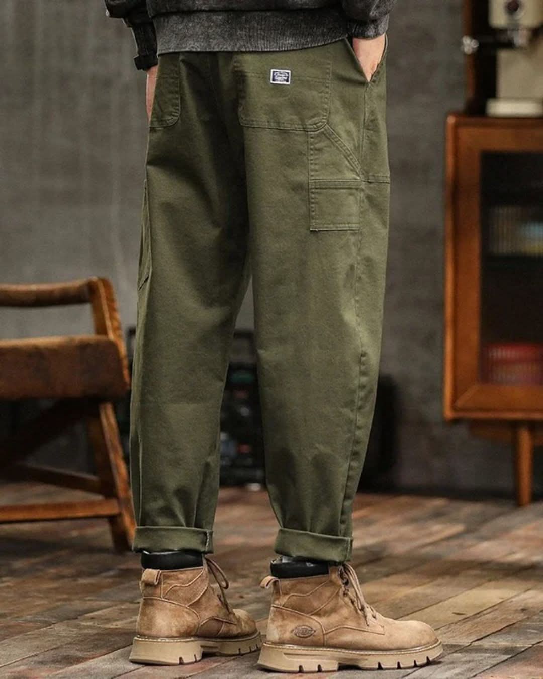 Men's Vintage Cargo Trousers