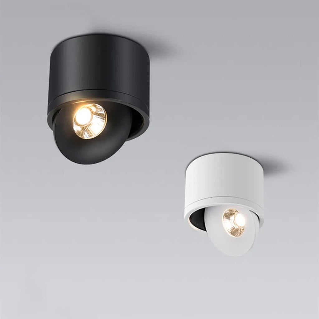 Ceiling Light with Adjustable Directional Spotlight and Rotatable LED Head - Image 5