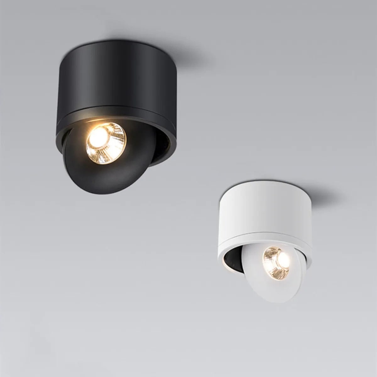 Ceiling Light with Adjustable Directional Spotlight and Rotatable LED Head - Image 5