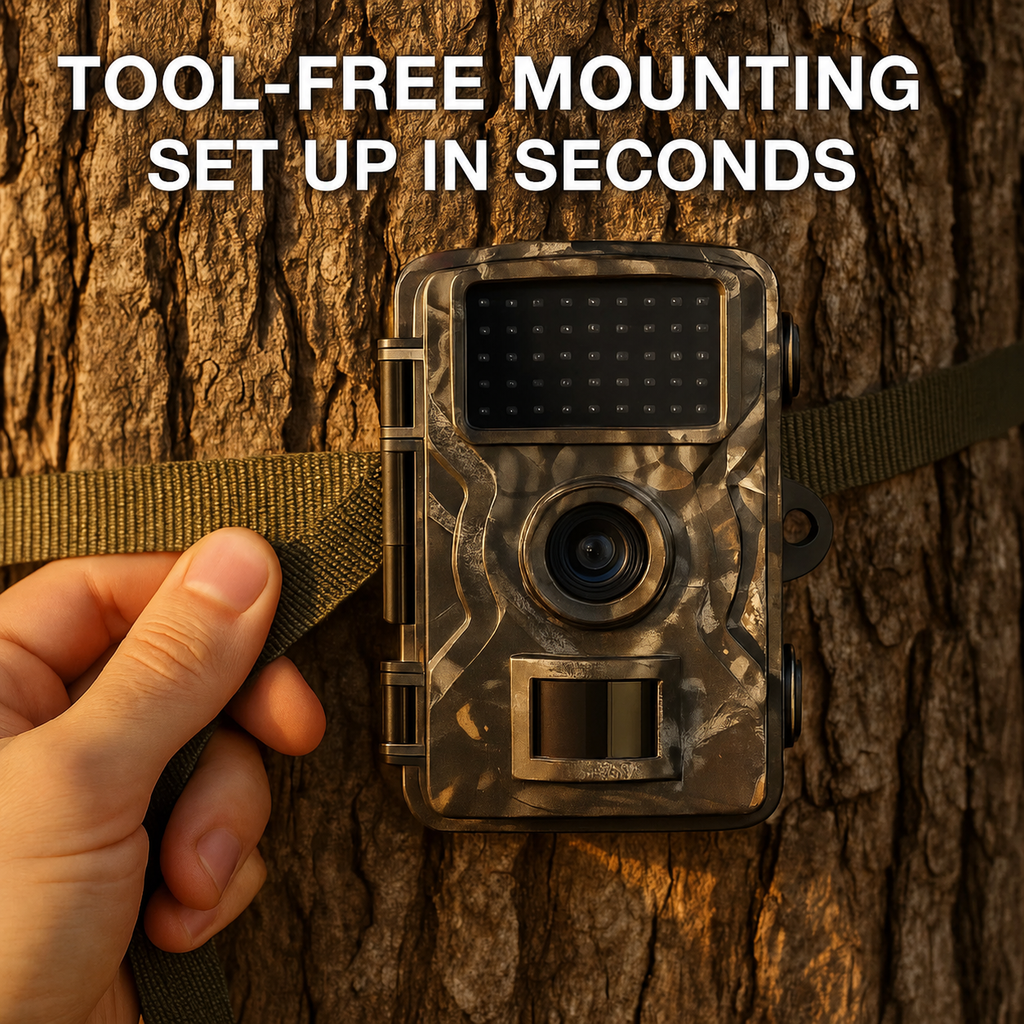 Cell Trail Camera with Night Vision and Sd Card Slot for Wildlife Monitoring - Image 2