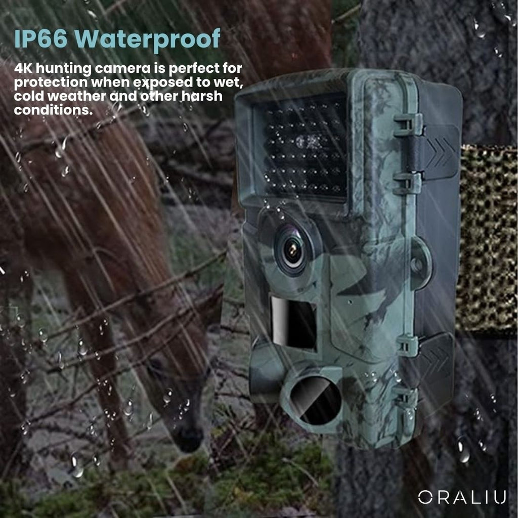 Cellular Trail Camera with Night Vision WIFI and Motion-Activated Infrared LED - Image 4