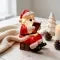 Christmas Night Light with LED Battery Powered Santa Claus Figurine Holding Book - Image 2