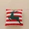 Christmas Pillow Cover with Festive Embroidered Design and Square Shape for Decorative Throw Accent - Image 3