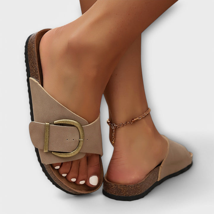 Women's Open Toe Buckle Sandals